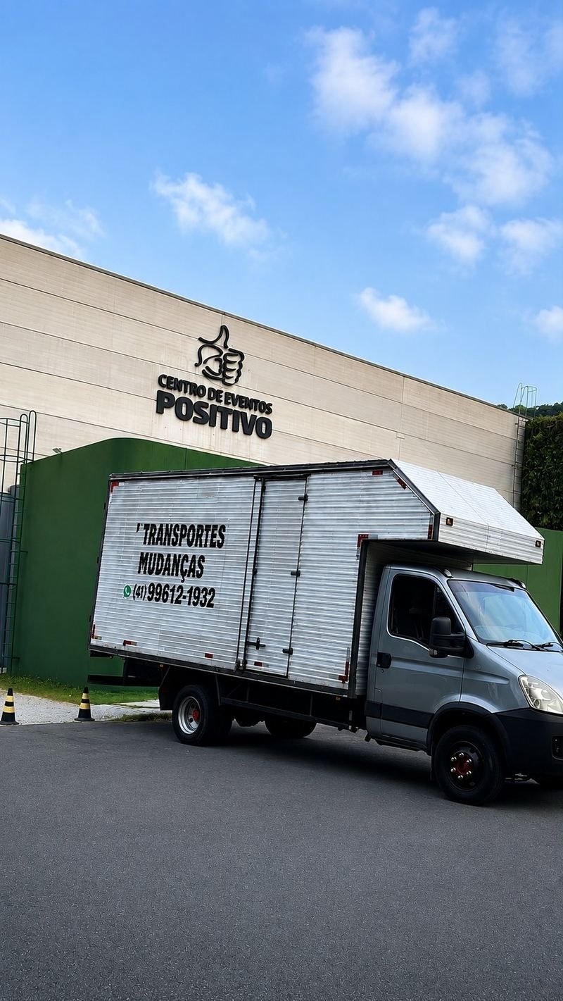 Caminhões da Rufatto Mudanças para transporte comercial